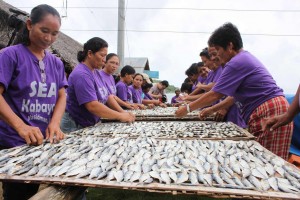 Beneficiaries of Sustainable Livelihood Program in Nasidman, Ajuy, Iloilo