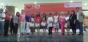 The 'Exemplary Children' during the provincial search in Roxas City, Capiz with the judges, DSWD and LGU staff. (Capiz POO photo)