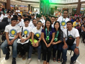 The graduates pose with the Provincial Coordinator of Capiz.