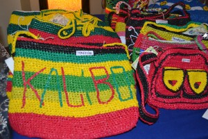 Bags made from recyclable plastic materials are now being sold in Kalibo markets